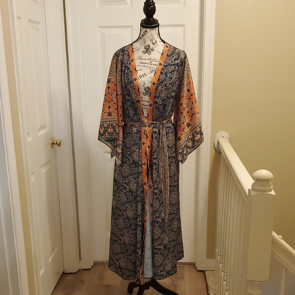 Boho Maxi Kimono Sheryl Crow NWT Size Medium